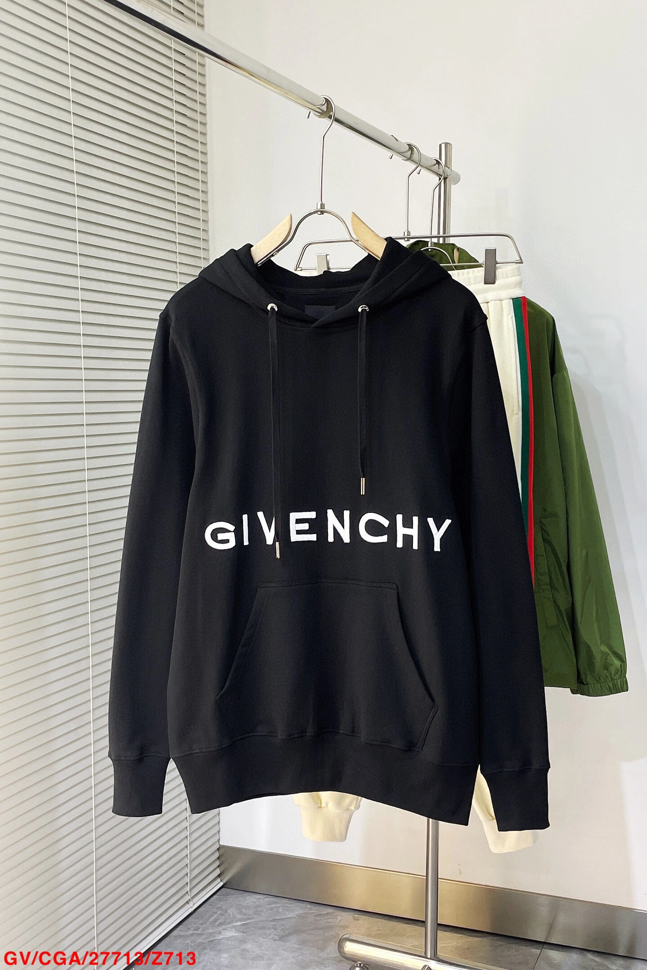 !&&&wg.luxury- 2023fw embroidery logo oversized C-F501I0813
